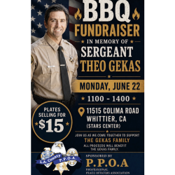 BBQ Fundraiser to Support Family of SGT Theo Gekas